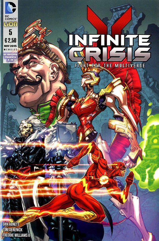 INFINITE CRISIS FIGHT FOR THE MULTIVERSE # 5 5-LION- nuvolosofumetti.