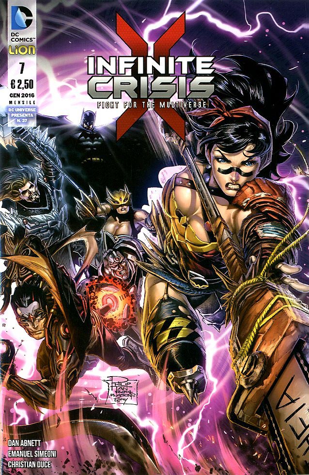 INFINITE CRISIS FIGHT FOR THE MULTIVERSE # 7 7-LION- nuvolosofumetti.