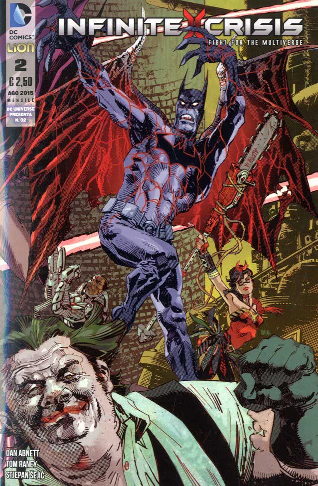 INFINITE CRISIS FIGHT FOR THE MULTIVERSE # 2 2-LION- nuvolosofumetti.