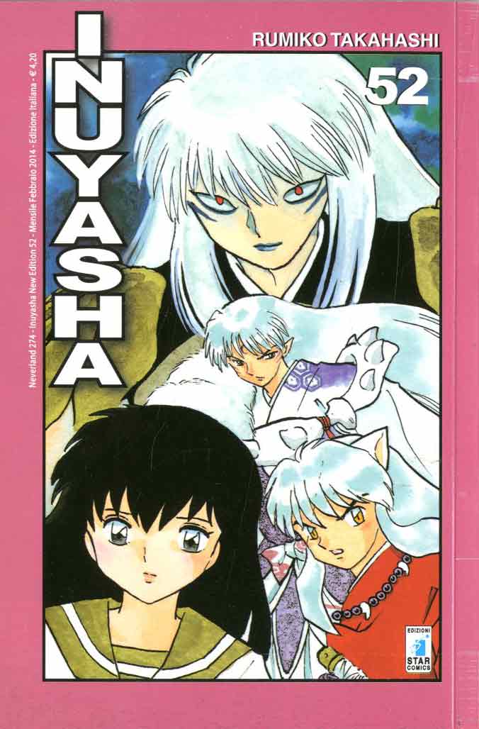 INUYASHA new edition 52, EDIZIONI STAR COMICS, nuvolosofumetti,