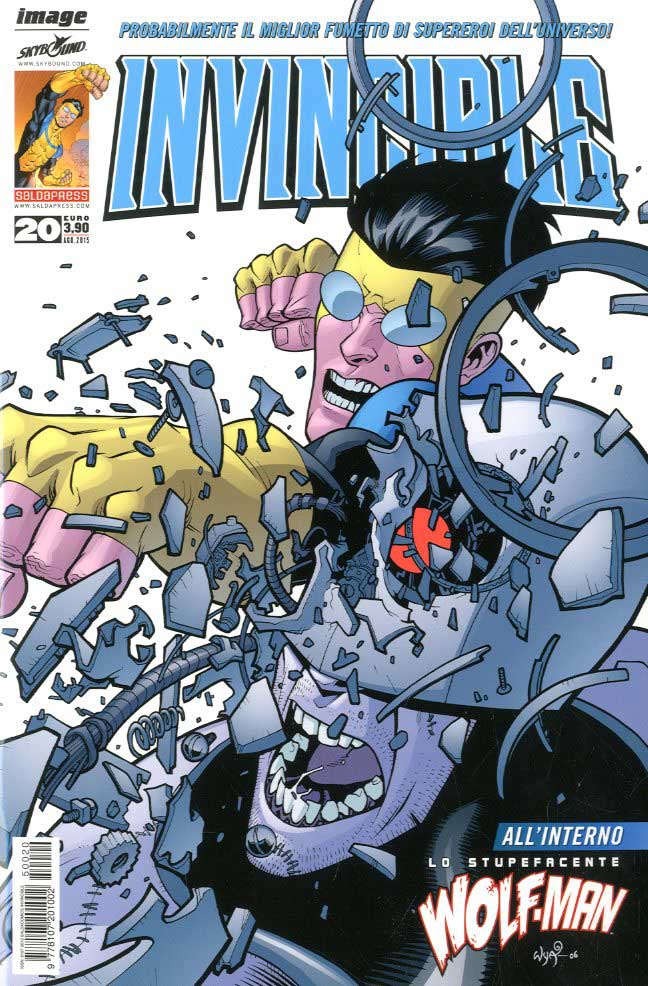 INVINCIBLE serie economica 20-SALDAPRESS- nuvolosofumetti.