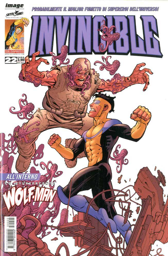 INVINCIBLE serie economica 22-SALDAPRESS- nuvolosofumetti.