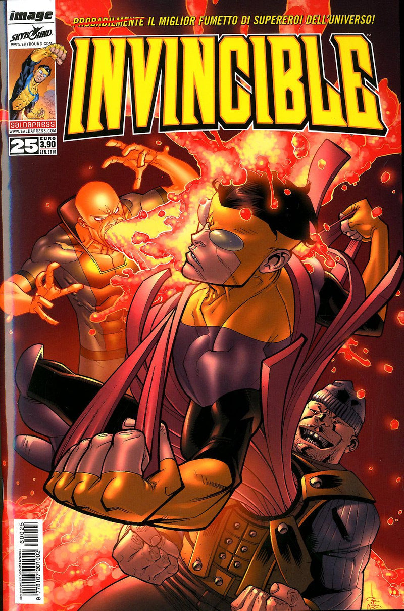 INVINCIBLE serie economica 25-SALDAPRESS- nuvolosofumetti.