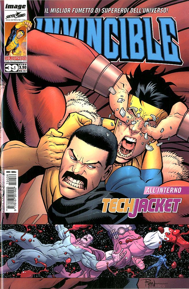 INVINCIBLE serie economica 39-SALDAPRESS- nuvolosofumetti.