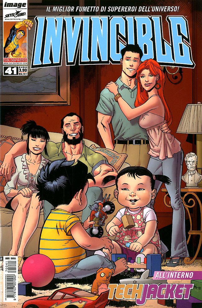 INVINCIBLE serie economica 41-SALDAPRESS- nuvolosofumetti.