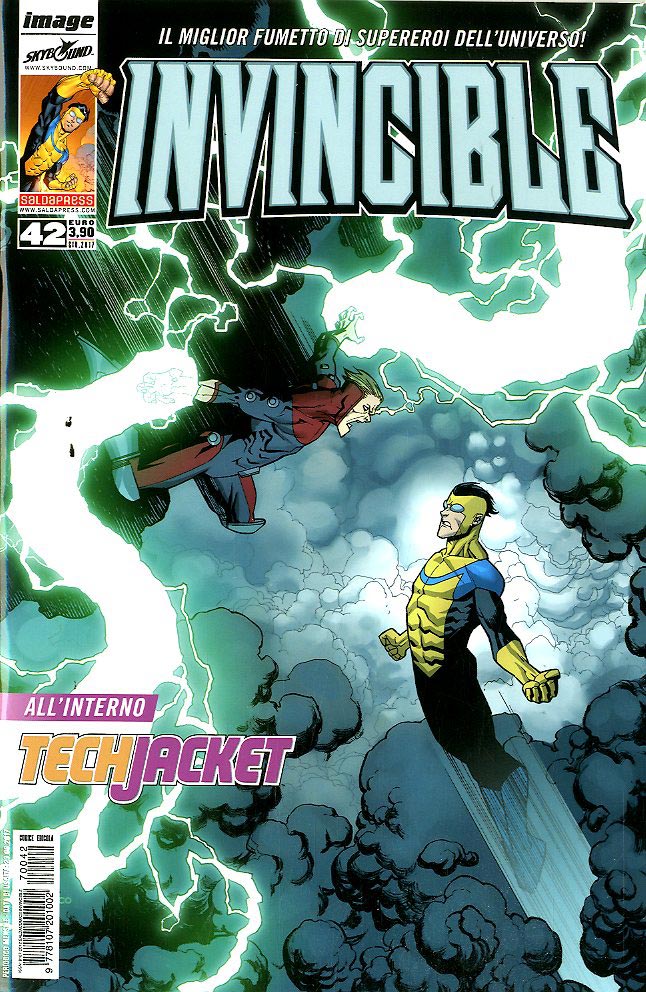 INVINCIBLE serie economica 42-SALDAPRESS- nuvolosofumetti.