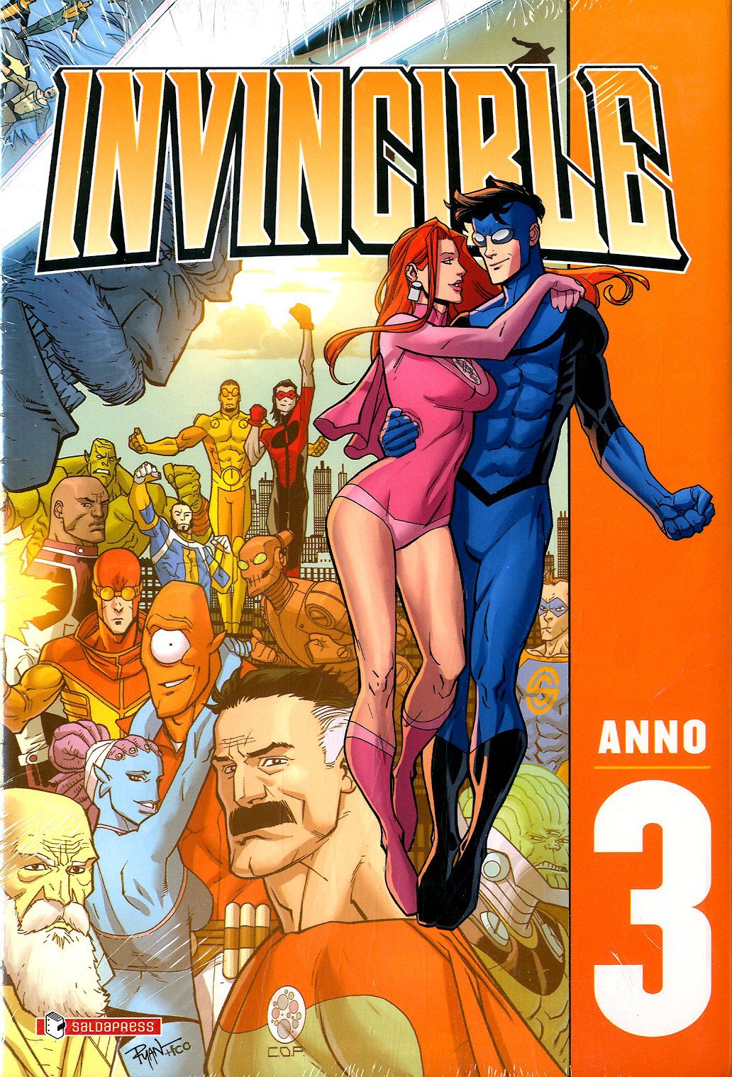 INVINCIBLE cofanetto 2016 # 3-SALDAPRESS- nuvolosofumetti.