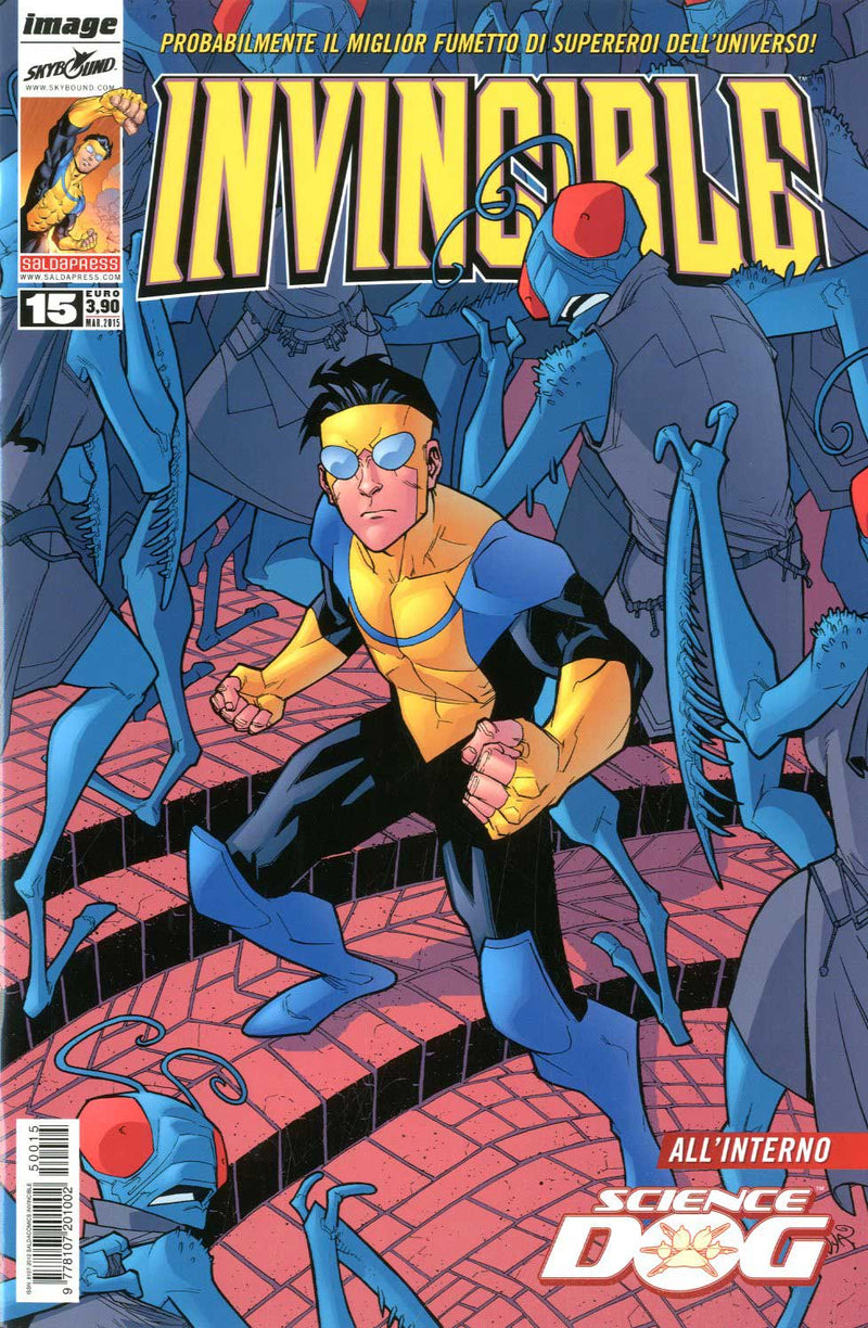 INVINCIBLE serie economica 15-SALDAPRESS- nuvolosofumetti.