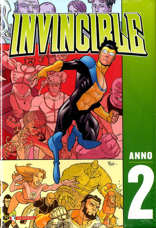 INVINCIBLE cofanetto # 2 vuoto ristampa-SALDAPRESS- nuvolosofumetti.