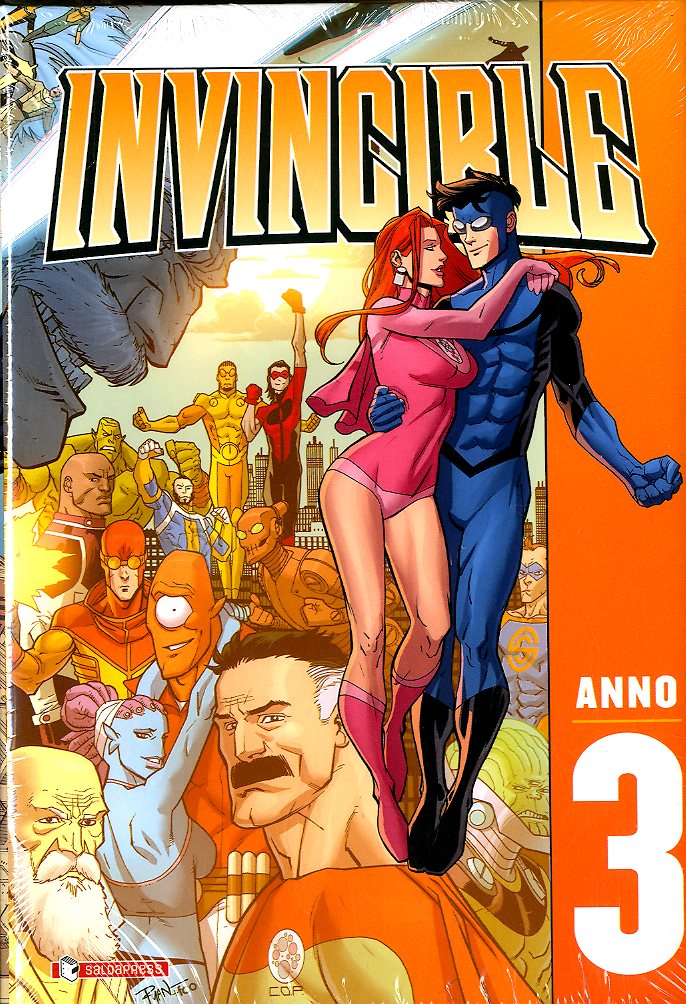 INVINCIBLE cofanetto # 3 vuoto ristampa-SALDAPRESS- nuvolosofumetti.