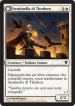 Sentinella di Thraben/Milizia di Thraben  innistrad 38-Wizard of the Coast- nuvolosofumetti.