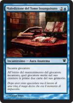 Maledizione del Tomo Insanguinato   innistrad 50-Wizard of the Coast- nuvolosofumetti.