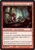 Maledizione della Caccia Notturna   innistrad 137-Wizard of the Coast- nuvolosofumetti.