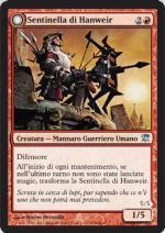 Sentinella di Hanweir/Flagello di Hanweir  innistrad 145-Wizard of the Coast- nuvolosofumetti.