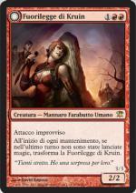 Fuorilegge di Kruin/Terrore di Passo Kruin  innistrad 152-Wizard of the Coast- nuvolosofumetti.