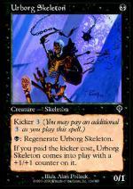 Scheletro di Urborg  INVASIONE 134-Wizard of the Coast- nuvolosofumetti.