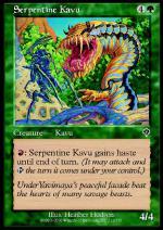 Kavu Serpentino  INVASIONE 211-Wizard of the Coast- nuvolosofumetti.