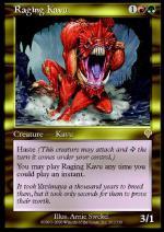 Kavu Furioso  INVASIONE 262-Wizard of the Coast- nuvolosofumetti.