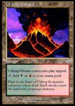Vulcano di Urborg foil  INVASIONE 334-Wizard of the Coast- nuvolosofumetti.