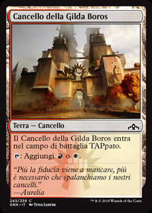 Cancello della Gilda Boros  Gilde di Ravnica 243-Wizard of The Coast- nuvolosofumetti.