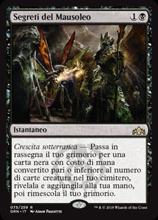 Segreti del Mausoleo  Gilde di Ravnica 75-Wizard of The Coast- nuvolosofumetti.