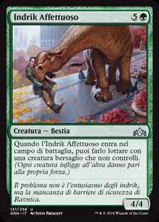 Indrik Affettuoso  Gilde di Ravnica 121-Wizard of The Coast- nuvolosofumetti.