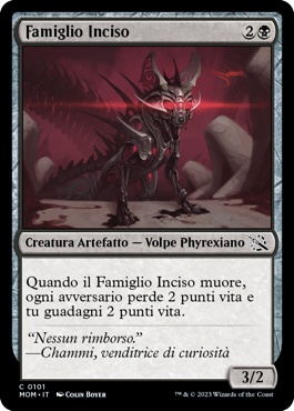 FAMIGLIO INCISO FOIL  Avanzata delle macchine 400
