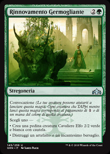 Rinnovamento Germogliante  Gilde di Ravnica 145-Wizard of The Coast- nuvolosofumetti.