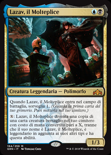 Lazav, il Molteplice  Gilde di Ravnica 184-Wizard of The Coast- nuvolosofumetti.