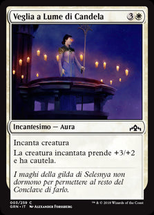 Veglia a Lume di Candela  Gilde di Ravnica 3-Wizard of The Coast- nuvolosofumetti.