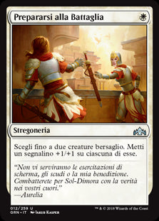 Prepararsi alla Battaglia  Gilde di Ravnica 12-Wizard of The Coast- nuvolosofumetti.