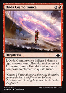 Onda Cosmotronica  Gilde di Ravnica 95-Wizard of The Coast- nuvolosofumetti.