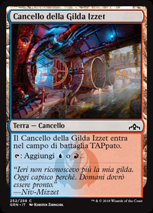 Cancello della Gilda Izzet  Gilde di Ravnica 252-Wizard of The Coast- nuvolosofumetti.