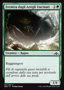 Eremita dagli Artigli Uncinati  Gilde di Ravnica 133-Wizard of The Coast- nuvolosofumetti.