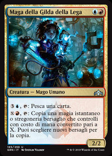 Maga della Gilda della Lega  Gilde di Ravnica 185-Wizard of The Coast- nuvolosofumetti.