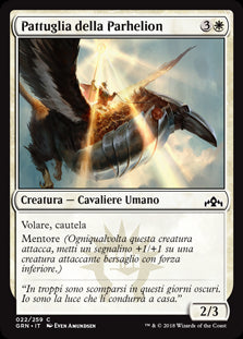 Pattuglia della Parhelion  Gilde di Ravnica 22-Wizard of The Coast- nuvolosofumetti.