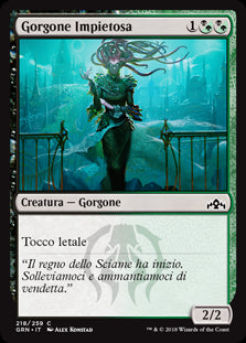 Gorgone Impietosa  Gilde di Ravnica 218-Wizard of The Coast- nuvolosofumetti.