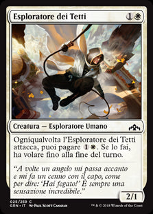 Esploratore dei Tetti  Gilde di Ravnica 25-Wizard of The Coast- nuvolosofumetti.
