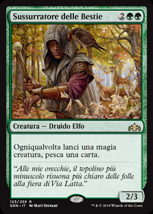 Sussurratore delle Bestie  Gilde di Ravnica 123-Wizard of The Coast- nuvolosofumetti.