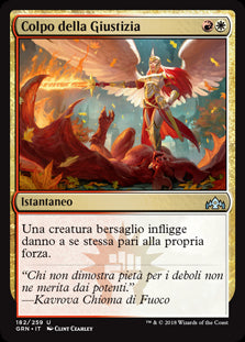 Colpo della Giustizia  Gilde di Ravnica 182-Wizard of The Coast- nuvolosofumetti.