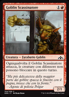 Goblin Scassinatore  Gilde di Ravnica 104-Wizard of The Coast- nuvolosofumetti.