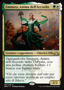 Emmara, Anima dell'Accordo  Gilde di Ravnica 168-Wizard of The Coast- nuvolosofumetti.