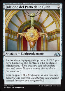Falcione del Patto delle Gilde  Gilde di Ravnica 236-Wizard of The Coast- nuvolosofumetti.