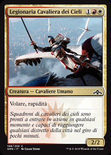Legionaria Cavaliera dei Cieli  Gilde di Ravnica 198-Wizard of The Coast- nuvolosofumetti.