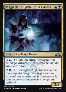 Maga della Gilda della Casata  Gilde di Ravnica 177-Wizard of The Coast- nuvolosofumetti.