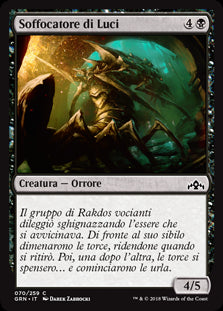 Soffocatore di Luci  Gilde di Ravnica 70-Wizard of The Coast- nuvolosofumetti.