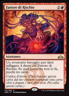 Fattore di Rischio  Gilde di Ravnica 113-Wizard of The Coast- nuvolosofumetti.