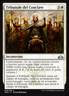 Tribunale del Conclave  Gilde di Ravnica 6-Wizard of The Coast- nuvolosofumetti.
