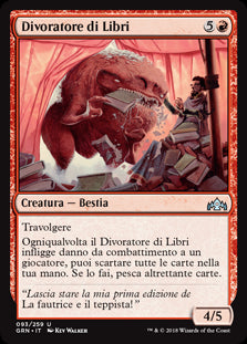 Divoratore di Libri  Gilde di Ravnica 93-Wizard of The Coast- nuvolosofumetti.