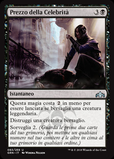 Prezzo della Celebrità  Gilde di Ravnica 83-Wizard of The Coast- nuvolosofumetti.
